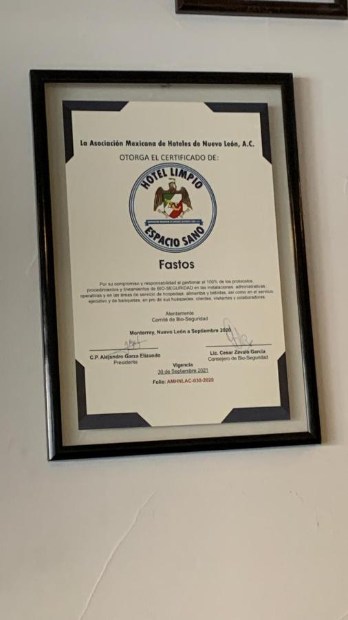 Fastos Hotel Monterrey Dış mekan fotoğraf
